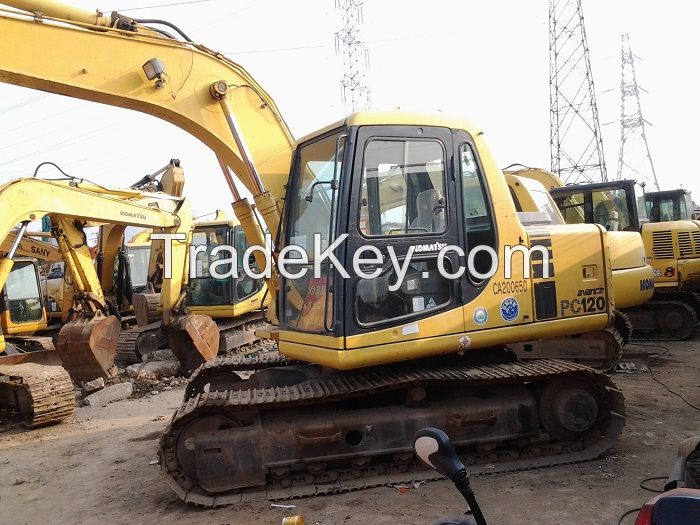 Used Crawler Excavator PC120-6 With good condition 