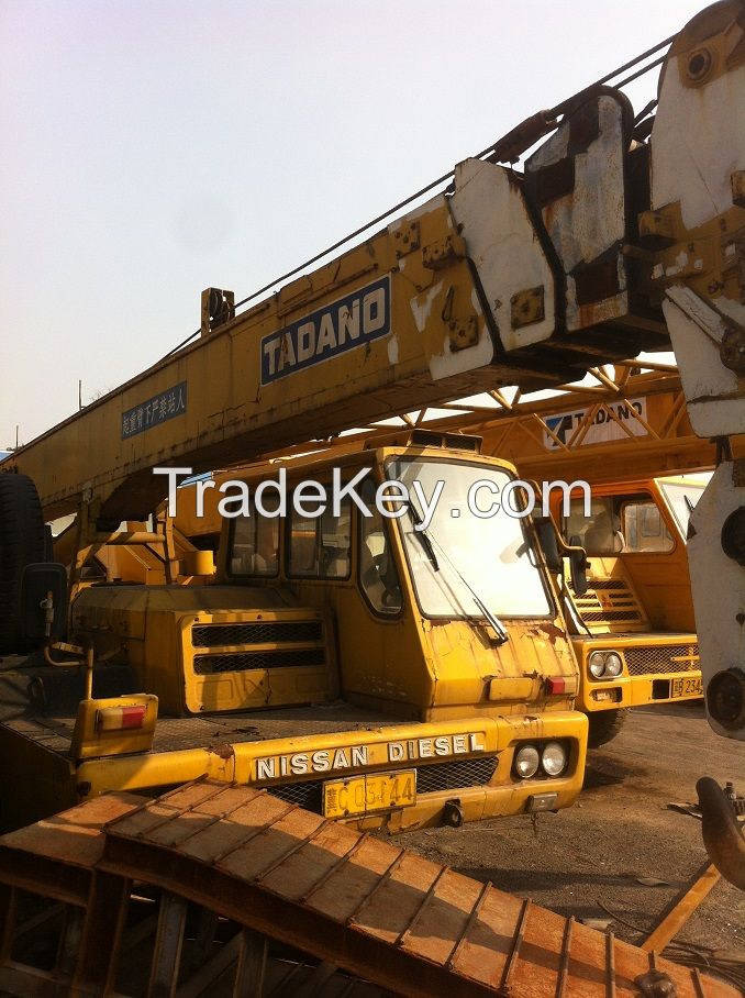 Used Tadano Mobile Crane TG250E Original from japan 