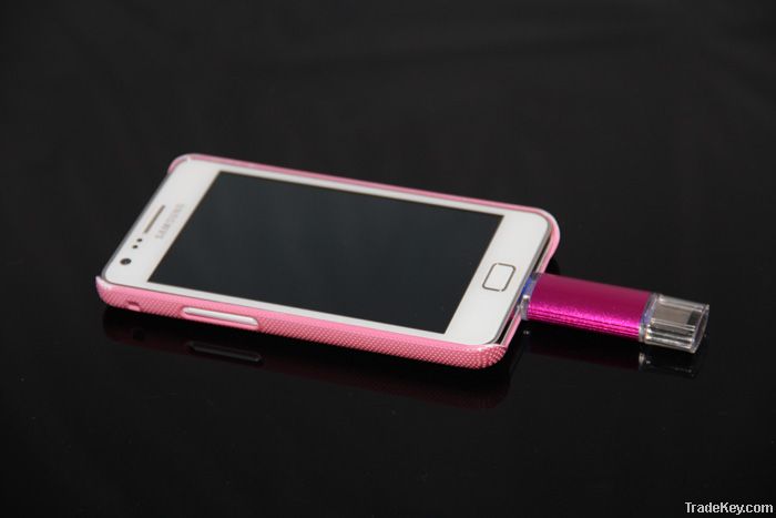 New 4GB USB 2.0 Flash USB Drive unique dual port U Disk for Smartphone