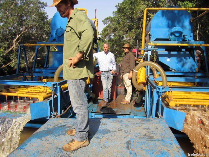 Wide used gold panning machine