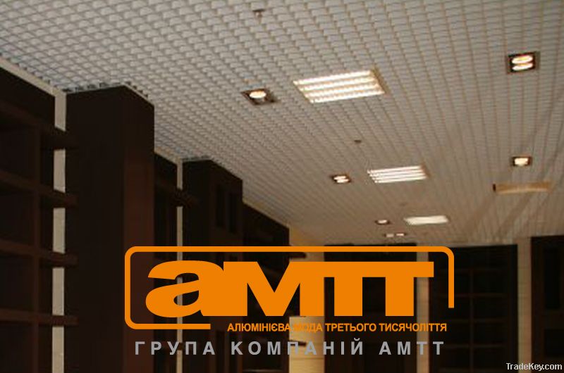 Aluminium ceilings  Open cell  20 euro