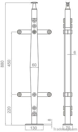 Handrail balusters