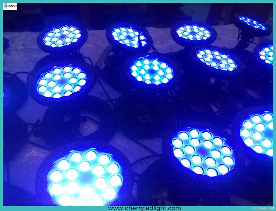 Professional DMX led underwater light