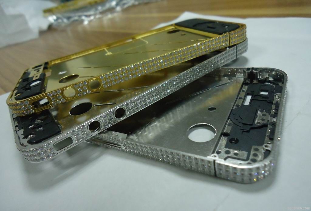 2012 new arrival diamond bezel for iphone 4g