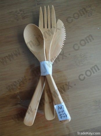 Bamboo cutlery