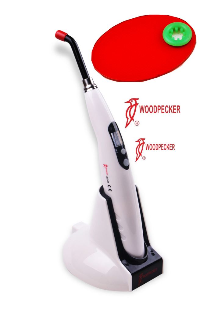 Free Shipping Woodpecker LED B -5W Wireless Cordless Dental Curing Light Lamp 1400mw