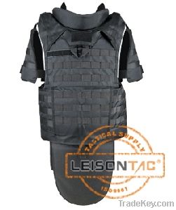 ballistic vest wiht quick release system