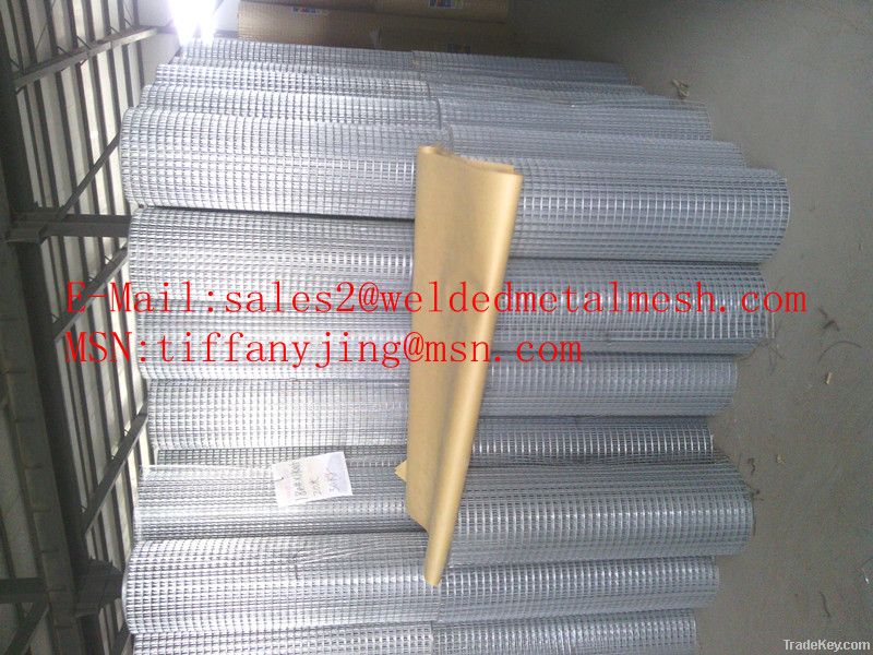 Electro galvanized welded wire mesh