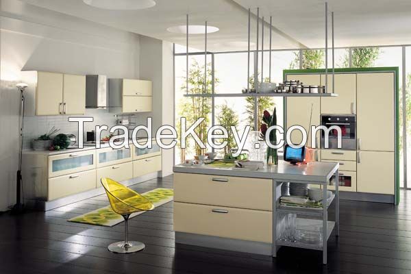 European Design Lacquer Kitchen Cabinet