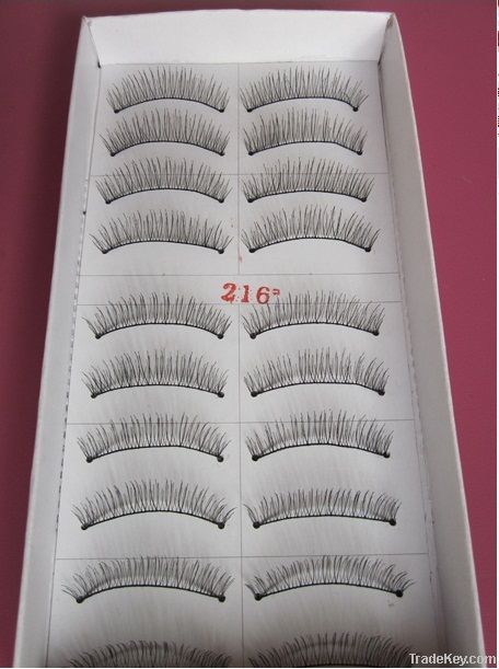 Fashion fake eyelashes 10pairs in 1 box