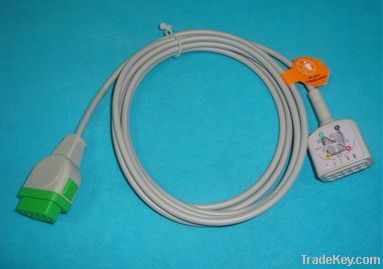 GE MAIN ECG CABLE 5 LEADS