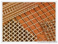 Crimped wire mesh