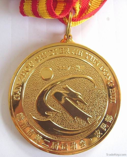 medal with ribbon(sports medals)