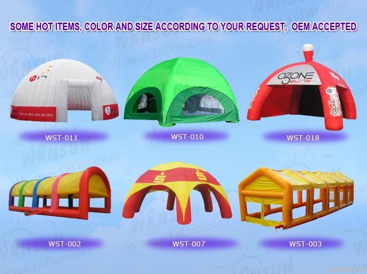 2012 Hot Sale advertising inflatable tent