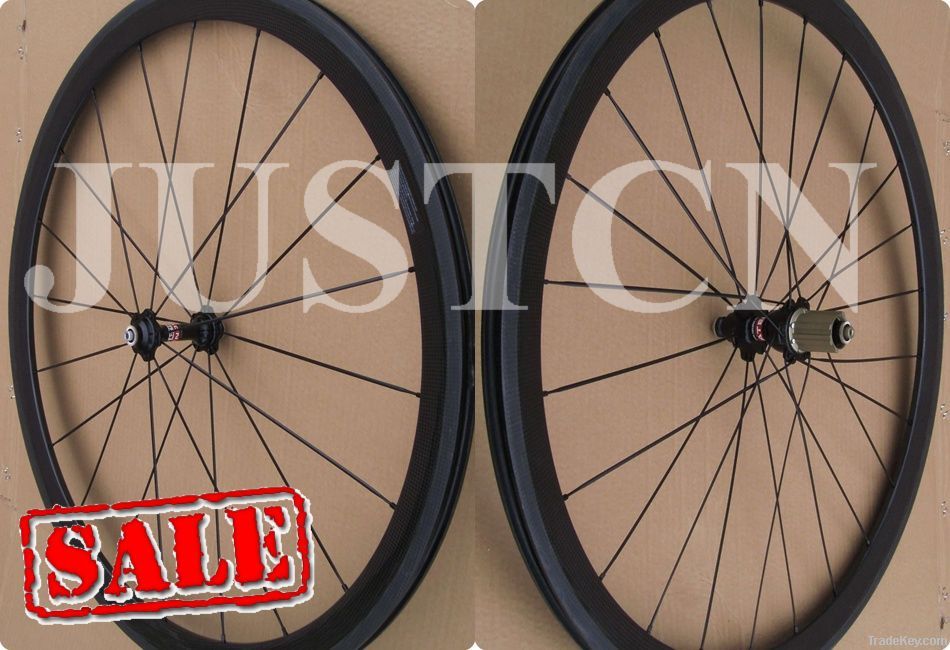 38mm carbon bike wheelset tubular