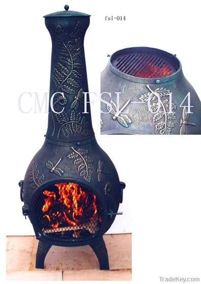 cast iron chimenea