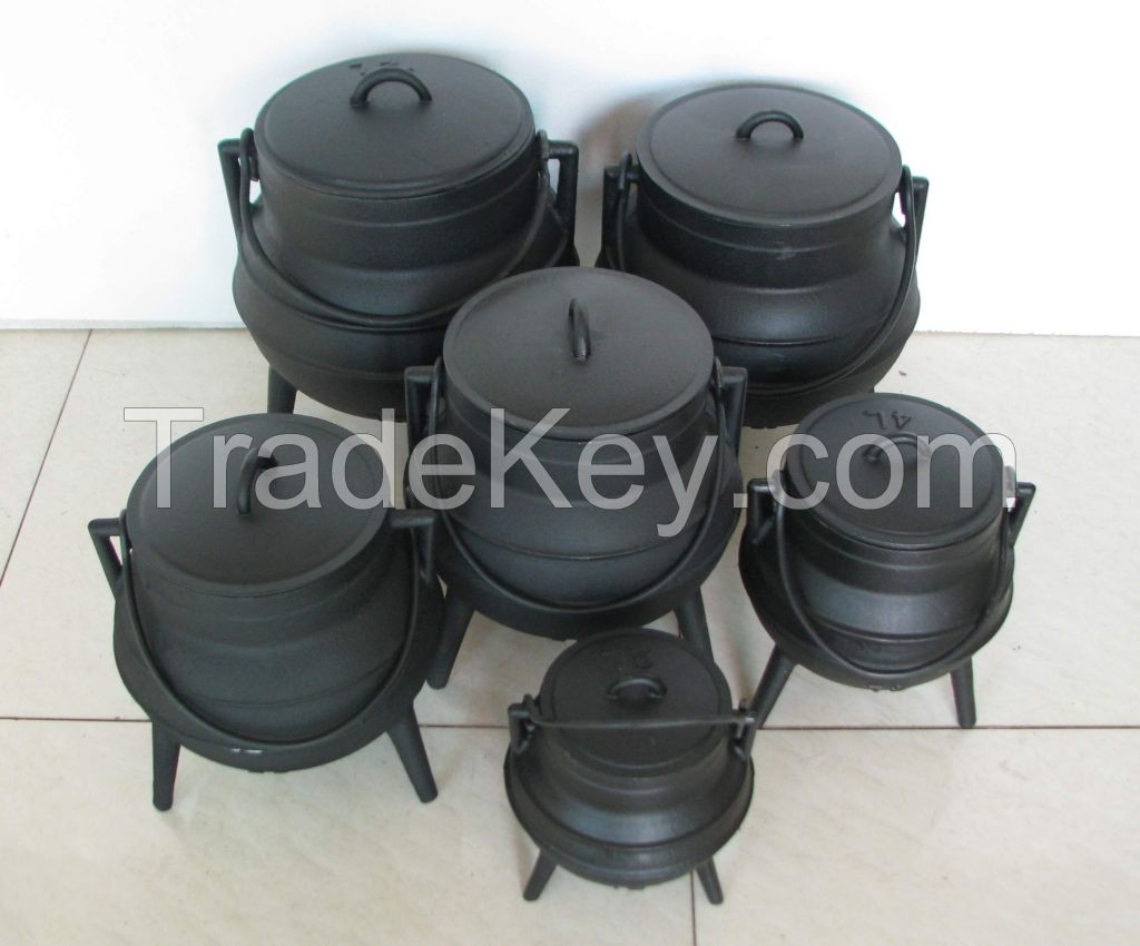 cast iron or aluminum potjie