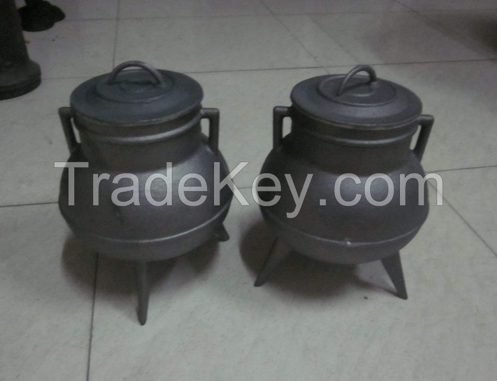 cast iron or aluminum potjie