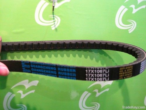 Raw edge cogged belt/ Compressor belt