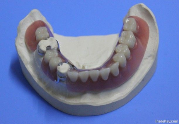 Dental acrylic denture