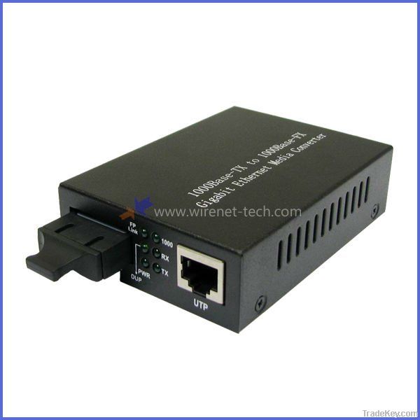 10/100/1000M Fiber Optic Media Converter