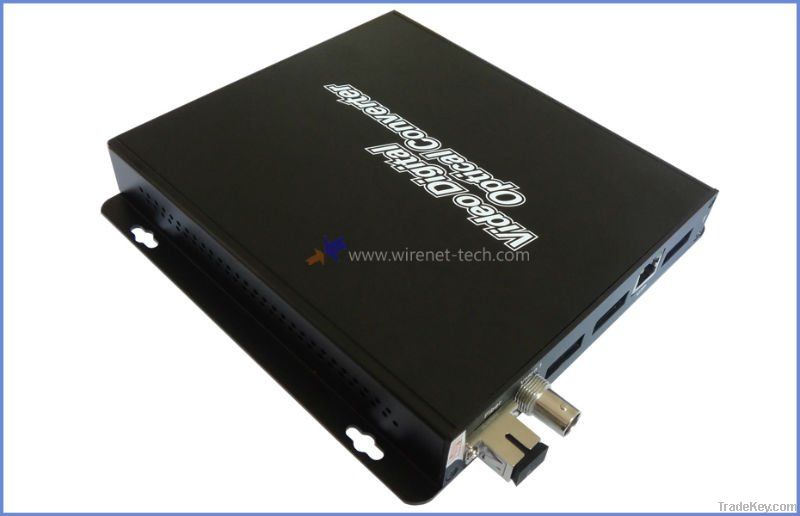 1 Channel Fiber Optic Video Converter