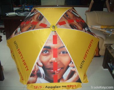 48''X8K advertising umbrella