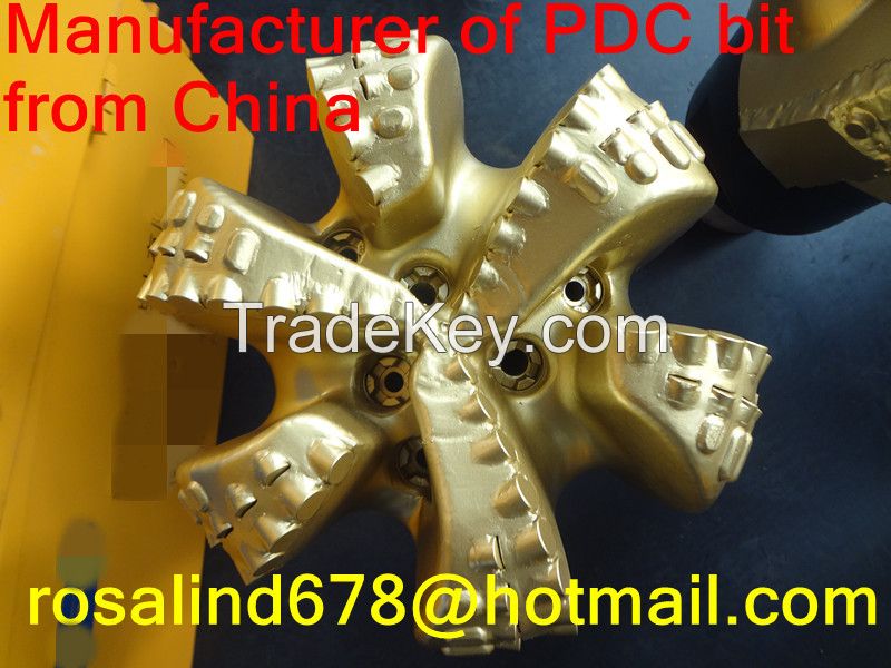 Cheap PDC Bits Matrix body Steel body Diamond PDC Bits API standard Factory