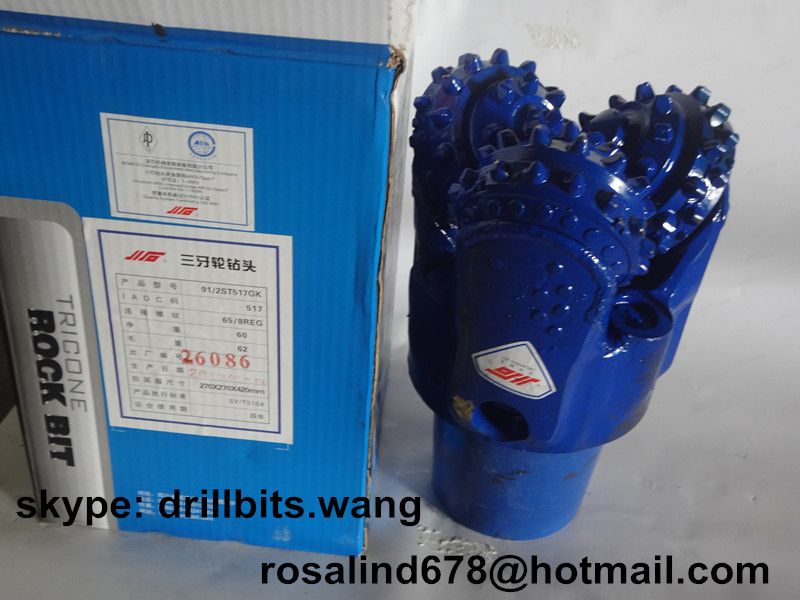 China Kingdream Rock Bits Roller Cone Bits Tricone Bits TCI bits Rock Drill Bits Steel Tooth Drill Bits For Well Drilling