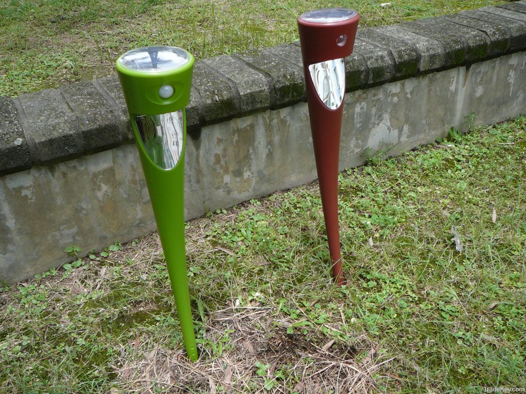 Solar powered garden light