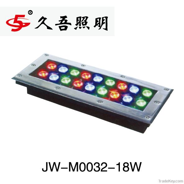 18round LED inground step lightW