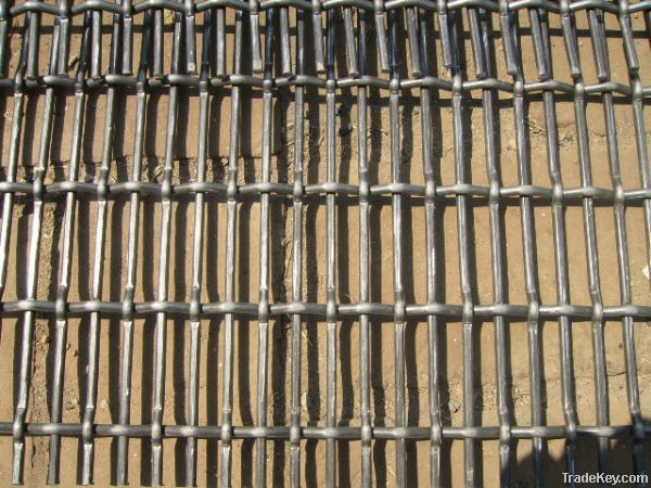 Crimped wire mesh