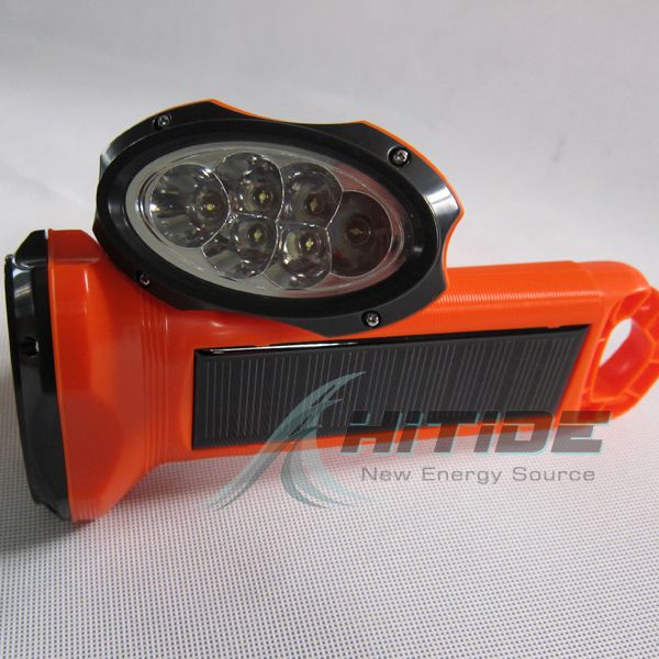 waterproof Solar Flashlight for night light