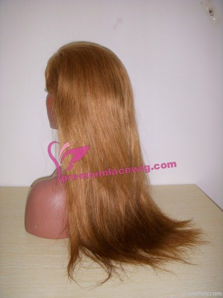 blonde human hair full lace wig