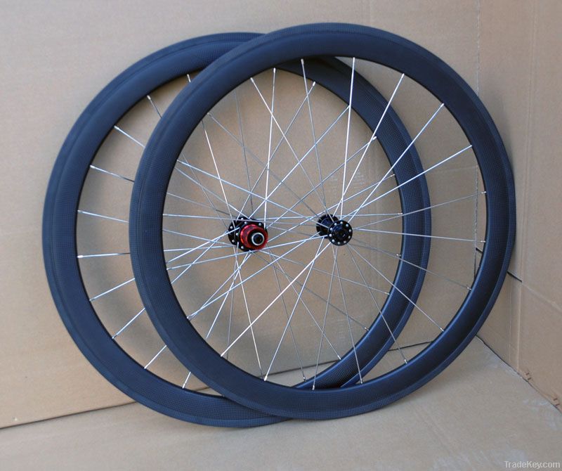 700C carbon road wheelset 50mm