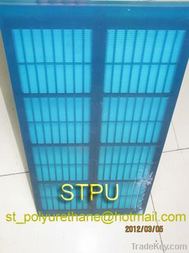 polyurethane sieve, screen, urethane screen, sieve, PU screen