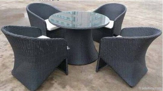 WR-3304 Rattan& Wicker  Dining Table sets