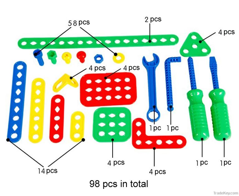 Educational toy building block