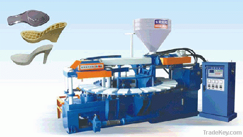 PVC out sole moulding machine