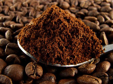 Ground Coffee Beans