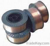 Gas shielded welding wire