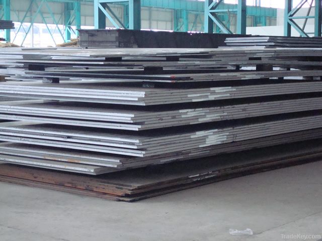 Boiler and pressure vessel steel plate