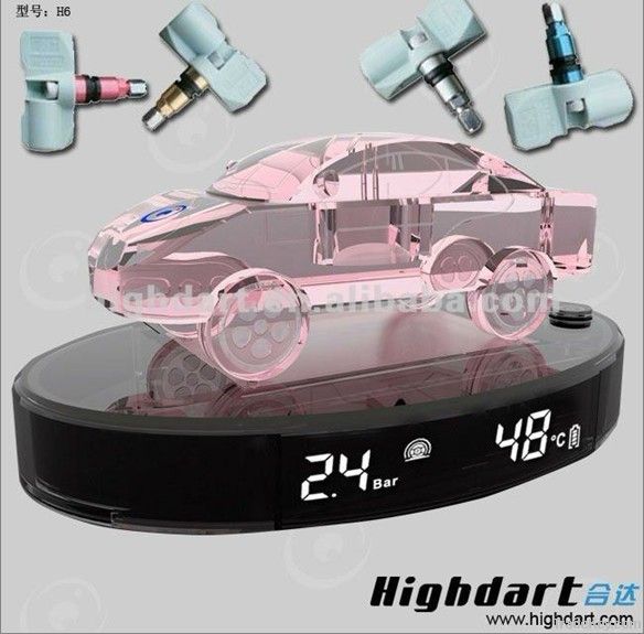 TPMS H6 For Car (Crystal Car Model) White