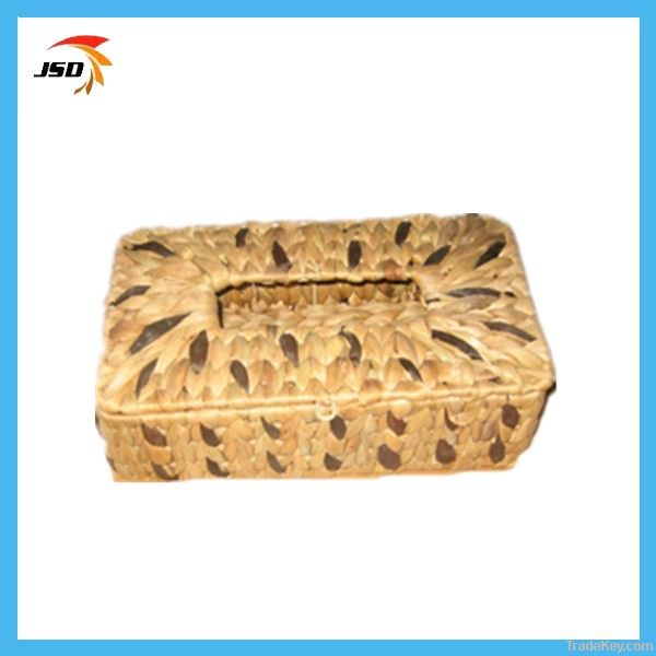 wicker Tissue Box, wicker basket, storage basket, paper basket