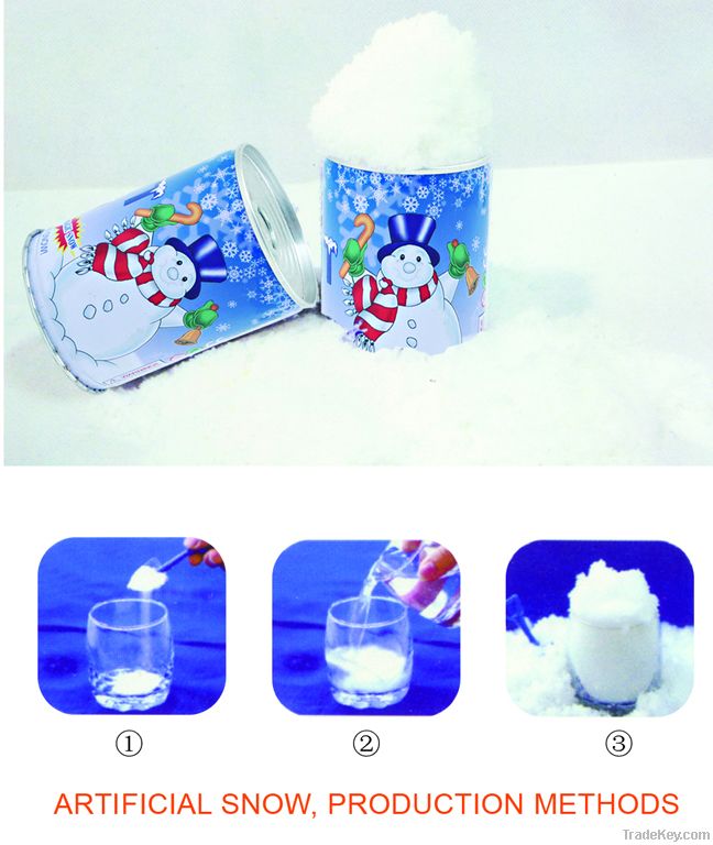 instant snow/fake snow/Magic snow/super absorbent polymer