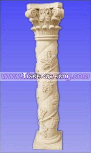 marble carving, colume, pillar. stone column