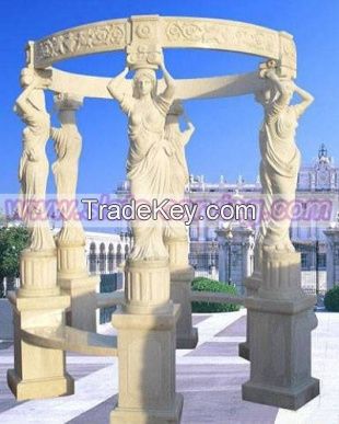 marble Gazebo, marble carving, carving, stone gazebo