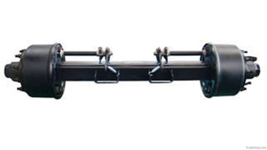 German type trailer axle