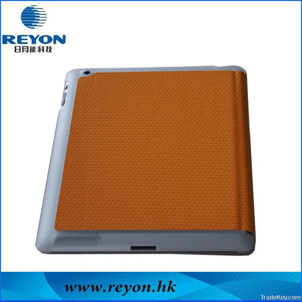 smart PU leather cover for ipad  wake up sleep case