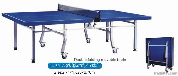 Double Folding Movable T.T Table      (Indoor)